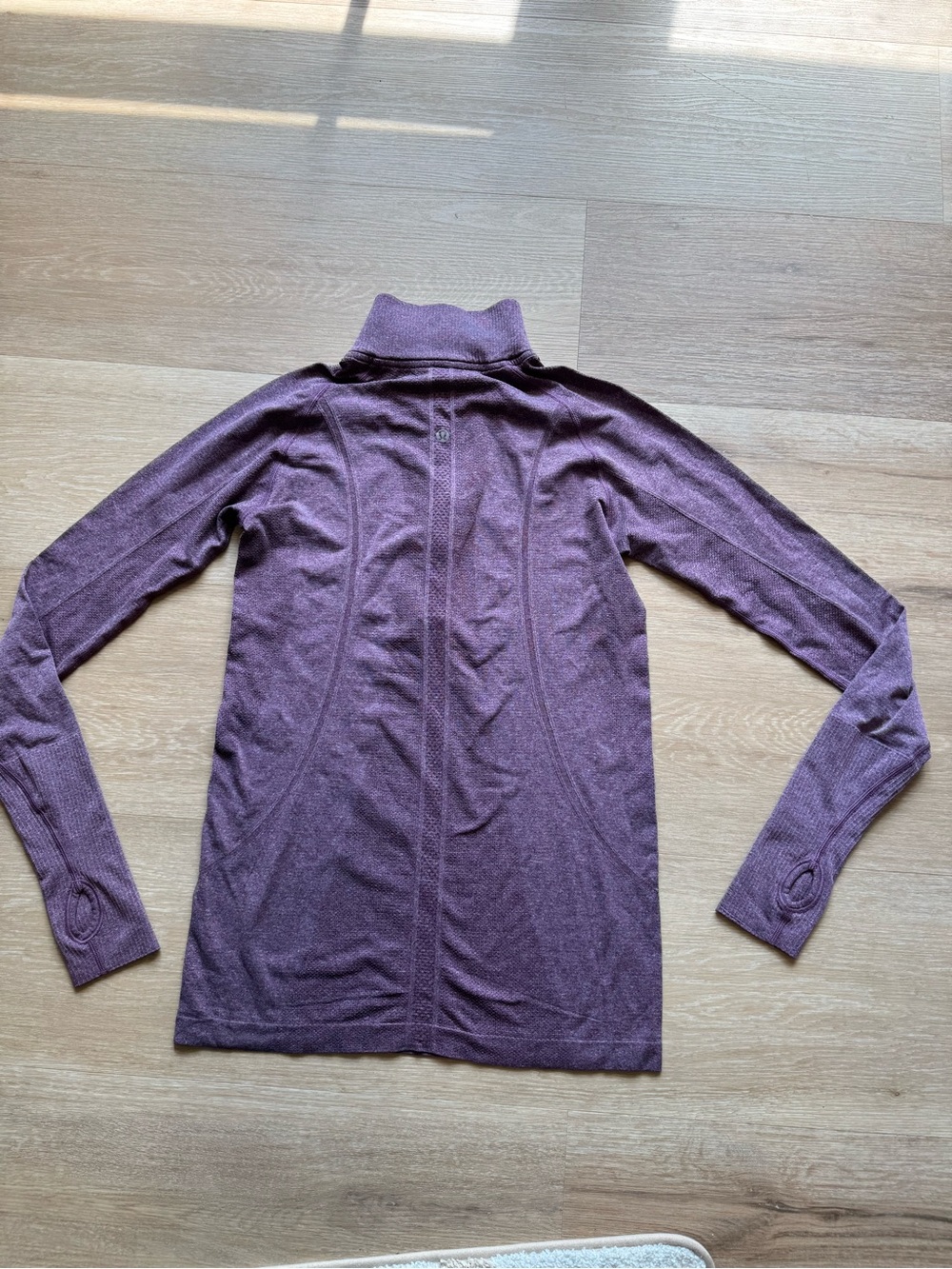 lululemon athletica Heather Plum Half‑Zip Pullover - Picture 3 of 10